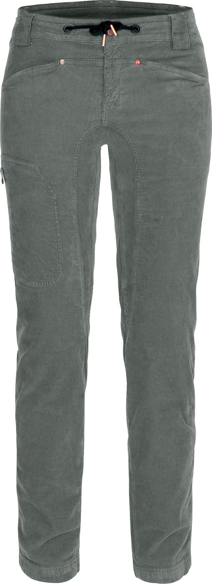 Elevenate Woman's Après Cord Pants Gray Green Elevenate