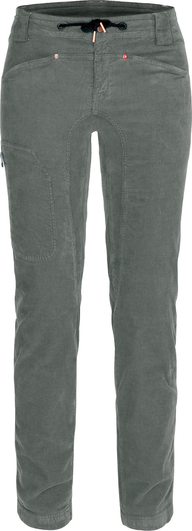 Elevenate Woman's Après Cord Pants Gray Green Vardagsbyxor L
