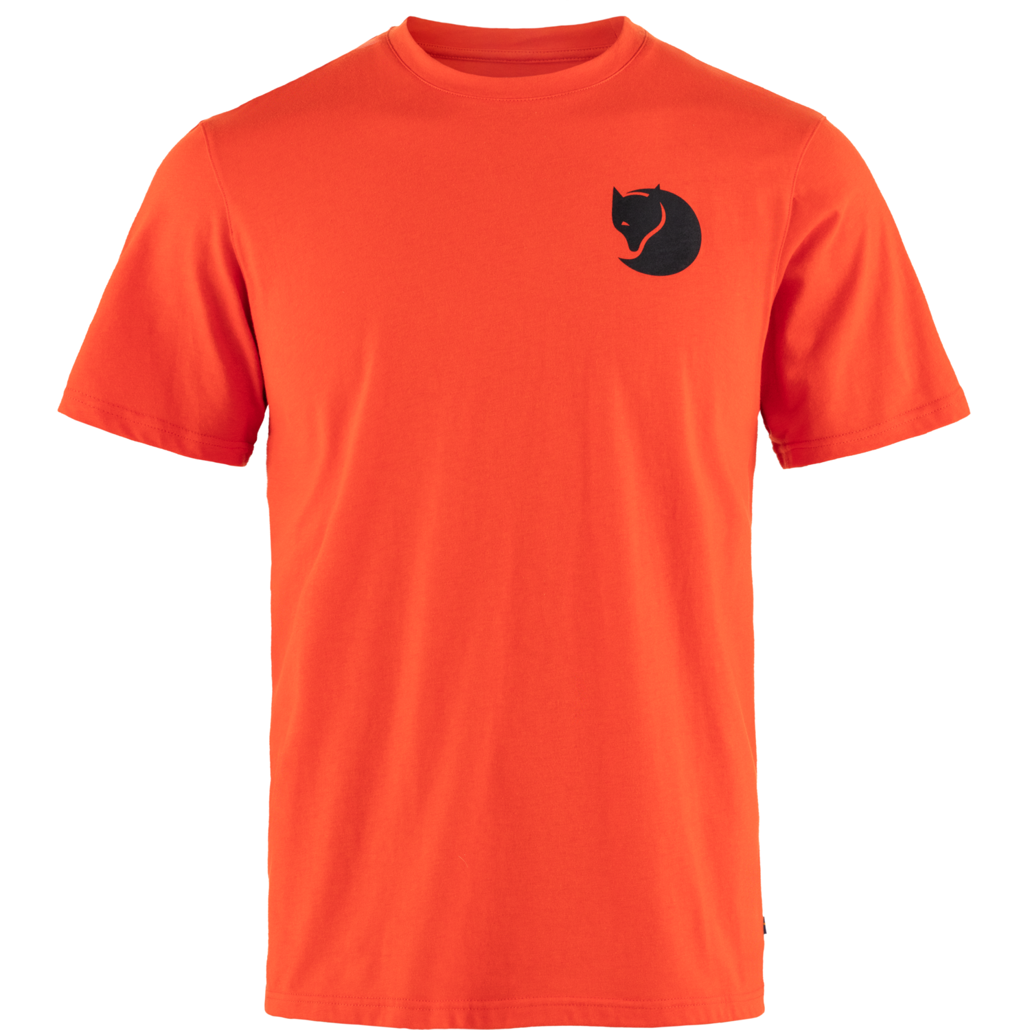 Fjällräven Men's Walk With Nature T-Shirt Flame Orange Kortermede trøyer S