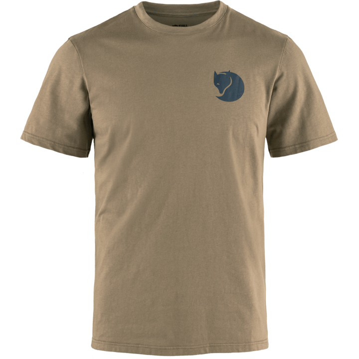 Fjällräven Walk With Nature T-Shirt M Suede Brown Fjällräven