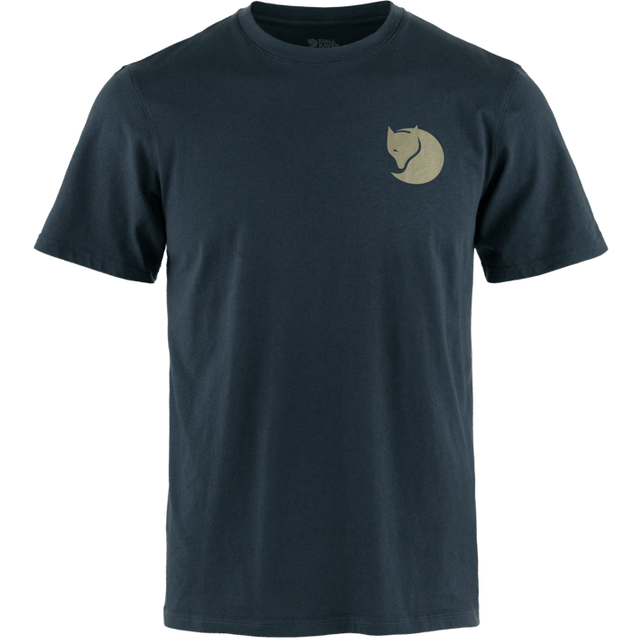 Fjällräven Men's Walk With Nature T-Shirt Dark Navy Fjällräven