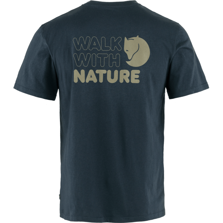 Fjällräven Walk With Nature T-Shirt M Dark Navy Fjällräven