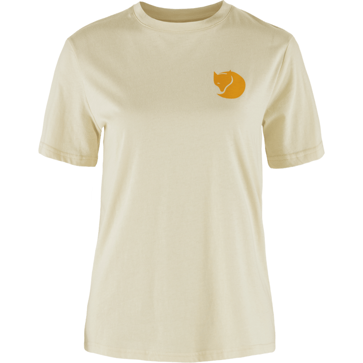 Fjällräven Women's Walk With Nature T-Shirt Chalk White Fjällräven