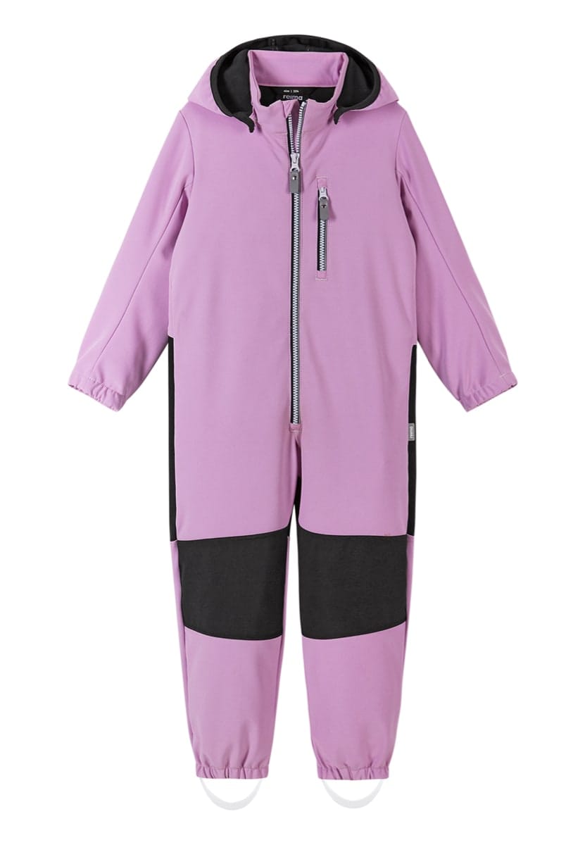 Reima Kids' Softshell Overall Nurmes Lilac Pink