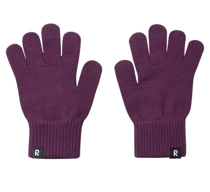 Reima Gloves (Knitted), Rimo Deep Purple Reima