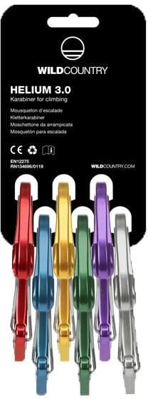 WildCountry Helium 3.0 Rack 6 Pack silver Wild Country WildCountry Helium 3.0 Rack 6 Pack silver Wild Country