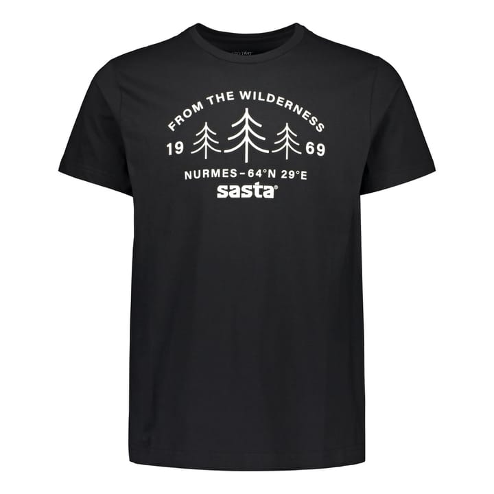 Sasta Wilderness T-Shirt Black Sasta