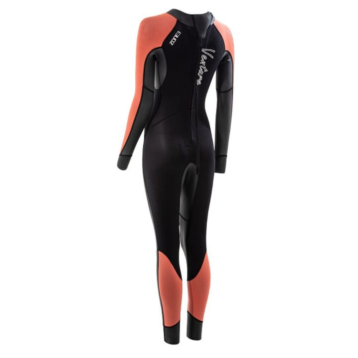 Women's Venture Wetsuit Black/Red Zone3