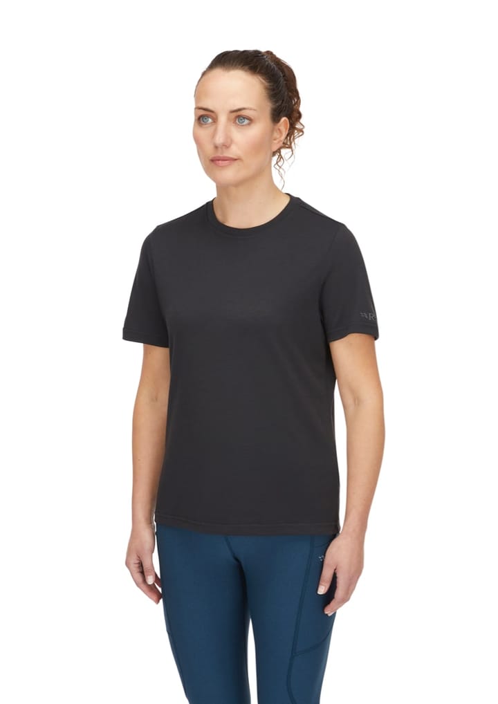 Rab Crimp Logo Tee Wmns Beluga Rab