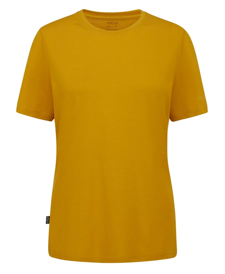 Rab Crimp Logo Tee Wmns Sahara Rab