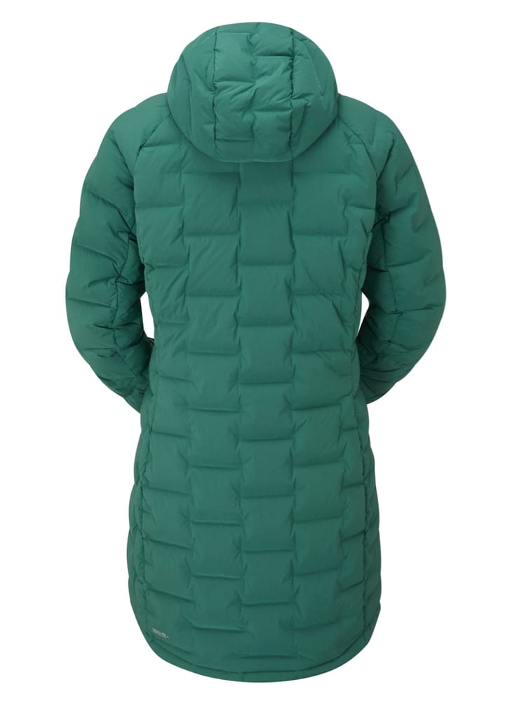 Rab Cubit Stretch Down Parka Wmns Green Slate Rab