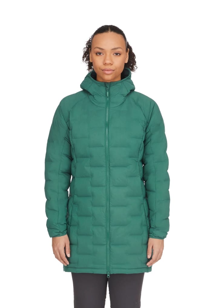 Rab Cubit Stretch Down Parka Wmns Green Slate Rab