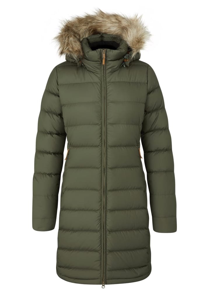 Rab Women's Deep Cover Down Parka Army Rab Rab Women's Deep Cover Down Parka Army Rab