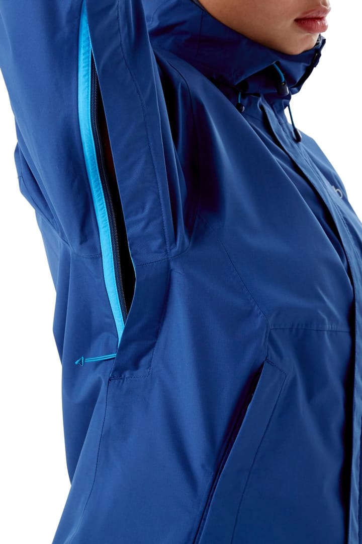 Rab Downpour Eco Jacket Wmns Nightfall Blue Rab