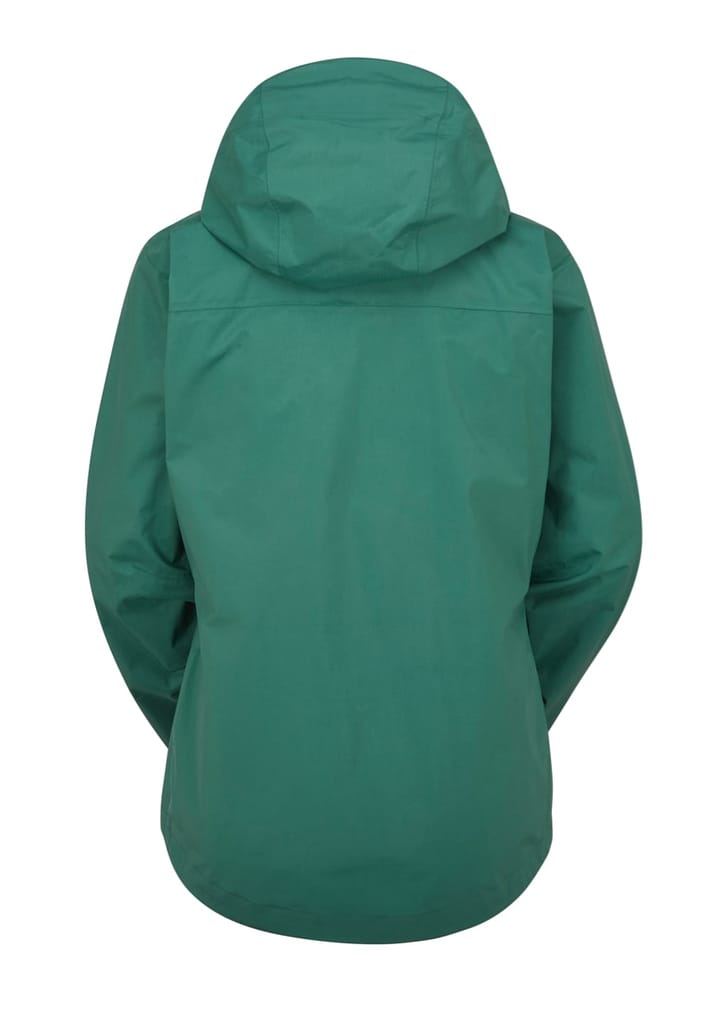 Rab Women's Downpour Plus 2.0 Jacket Eucalyptus Rab