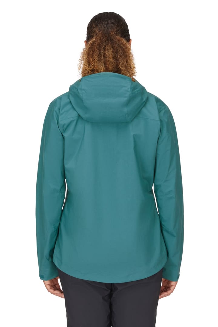 Rab Women's Downpour Plus 2.0 Jacket Eucalyptus Rab