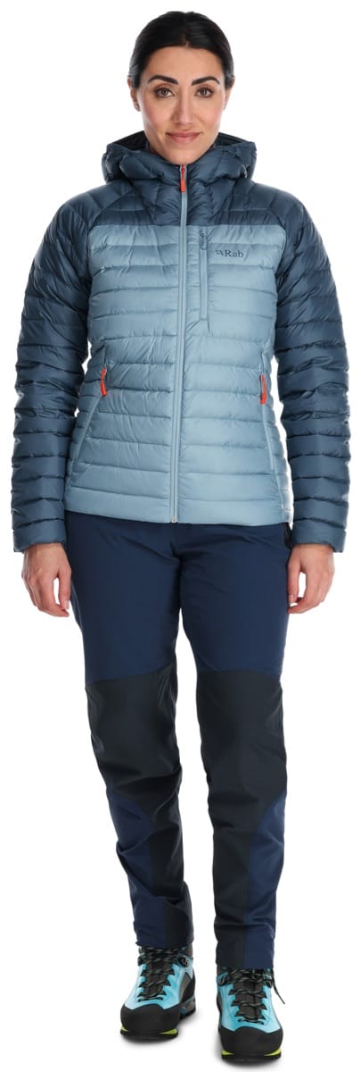 Rab Women's Microlight Alpine Jacket Orion Blue/Citadel Rab