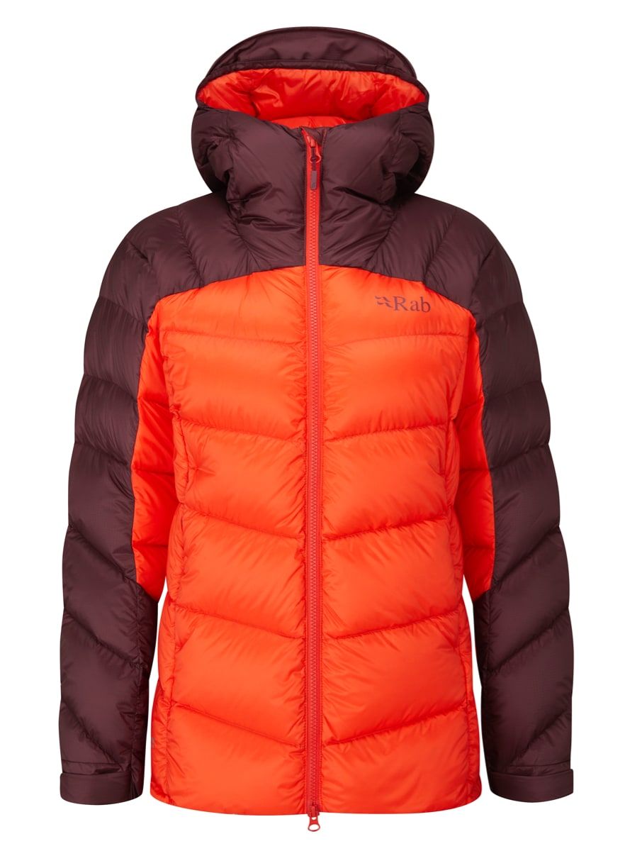 Rab Neutrino Pro Jacket Wmns Deep Heather/Red Grapefruit