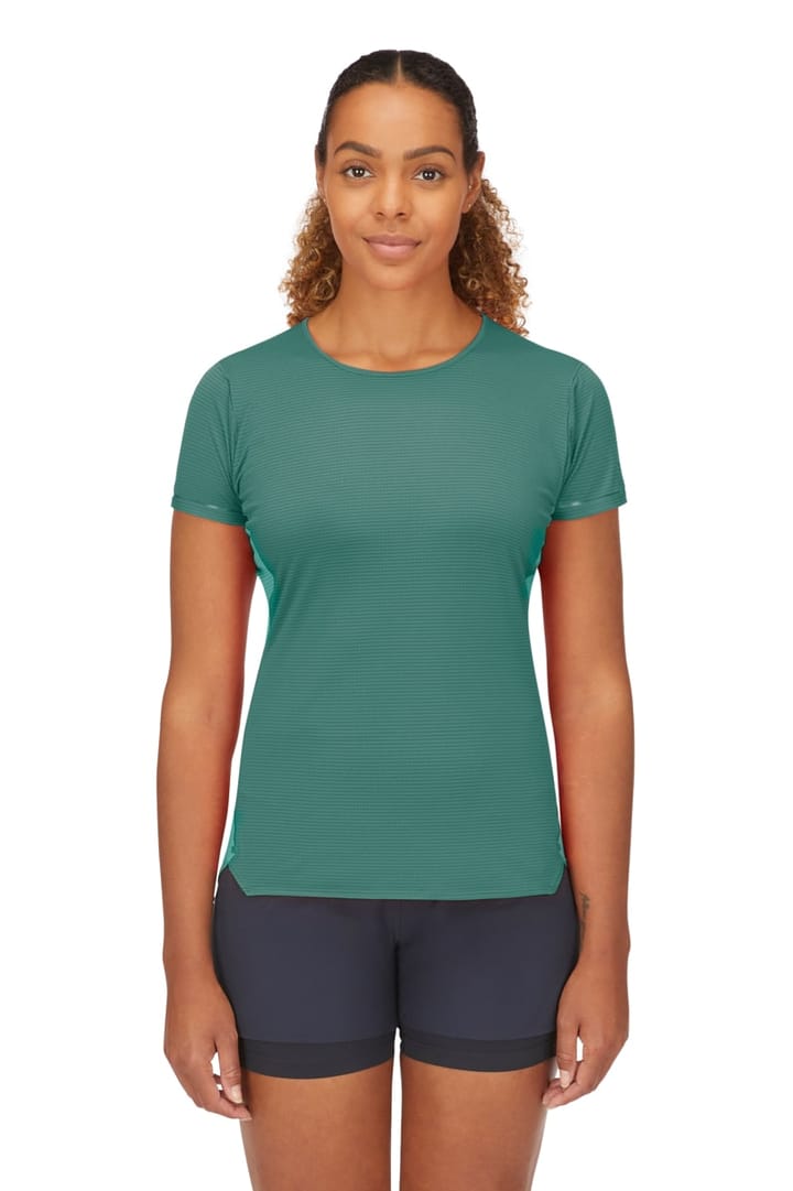 Rab Sonic Ultra Tee Wmns Eucalyptus/Glacier Blue Rab