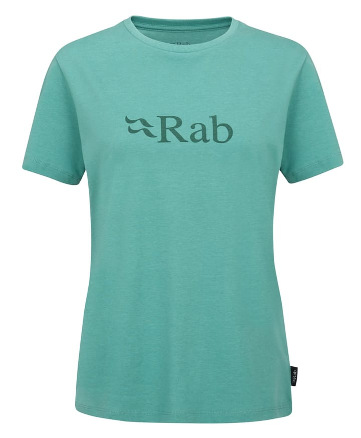 Rab Tuku Logo Tee Wmns Glacier Blue Rab