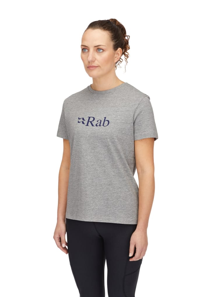 Rab Tuku Logo Tee Wmns Grey Marl Rab