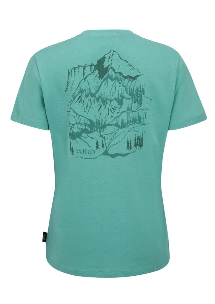 Rab Tuku Ridge Tee Wmns Glacier Blue Rab