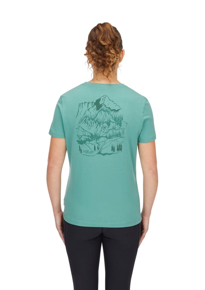 Rab Tuku Ridge Tee Wmns Glacier Blue Rab