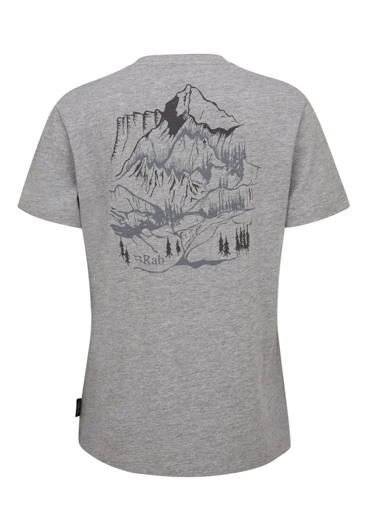 Rab Tuku Ridge Tee Wmns Grey Marl Rab