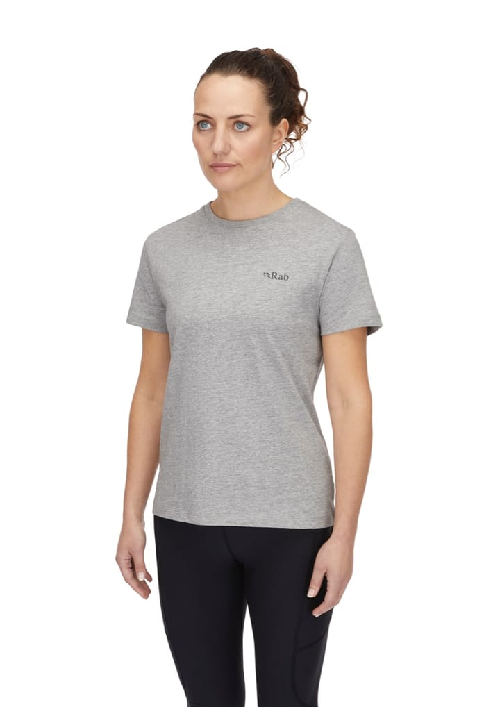 Rab Tuku Ridge Tee Wmns Grey Marl Rab