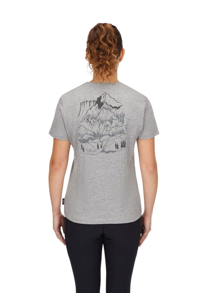 Rab Tuku Ridge Tee Wmns Grey Marl Rab