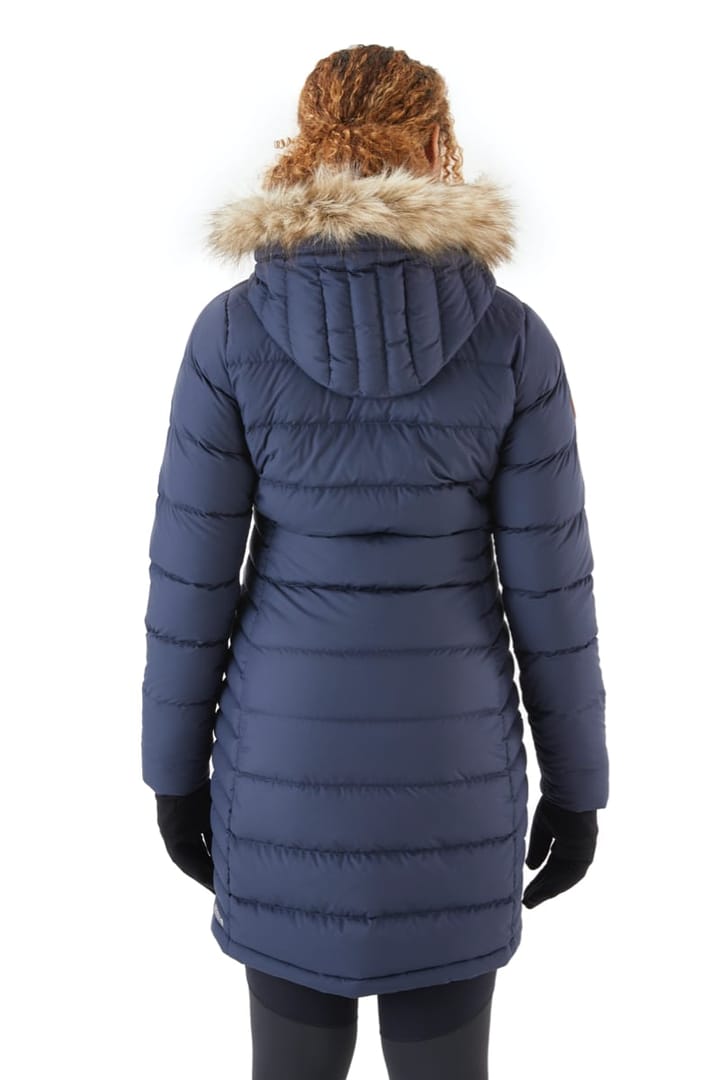 Rab Women's Deep Cover Down Parka Deep Denim Rab