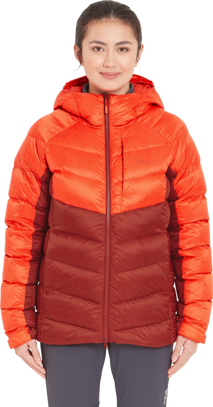 Rab Women's Glaceon Pro Jacket Red Grapefruit/Tuscan Red Rab