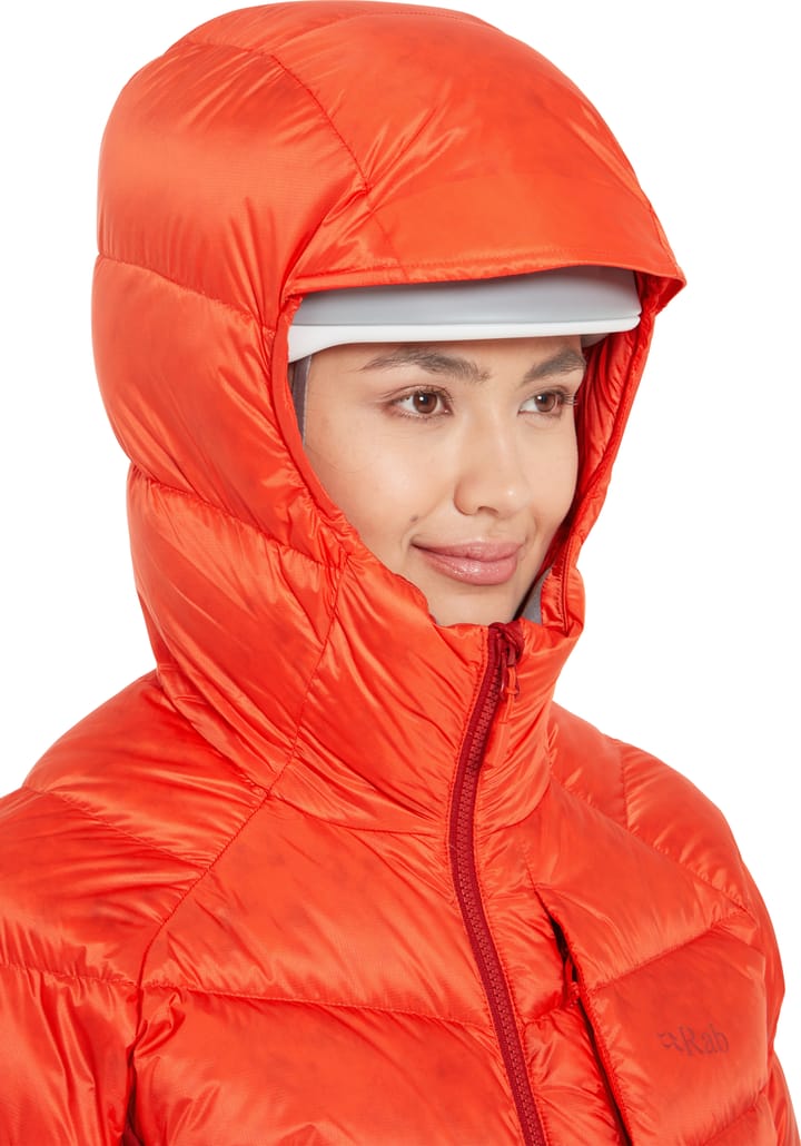 Rab Women's Glaceon Pro Jacket Red Grapefruit/Tuscan Red Rab