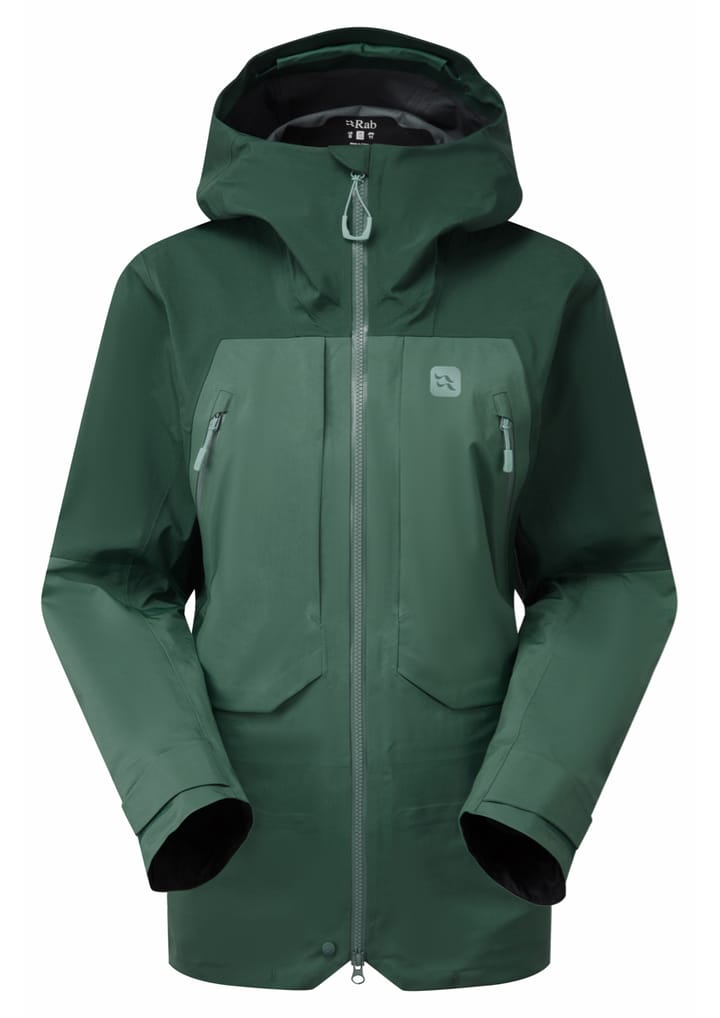 Rab Khroma Converge Jacket Wmns Green Slate/Eucalyptus Rab