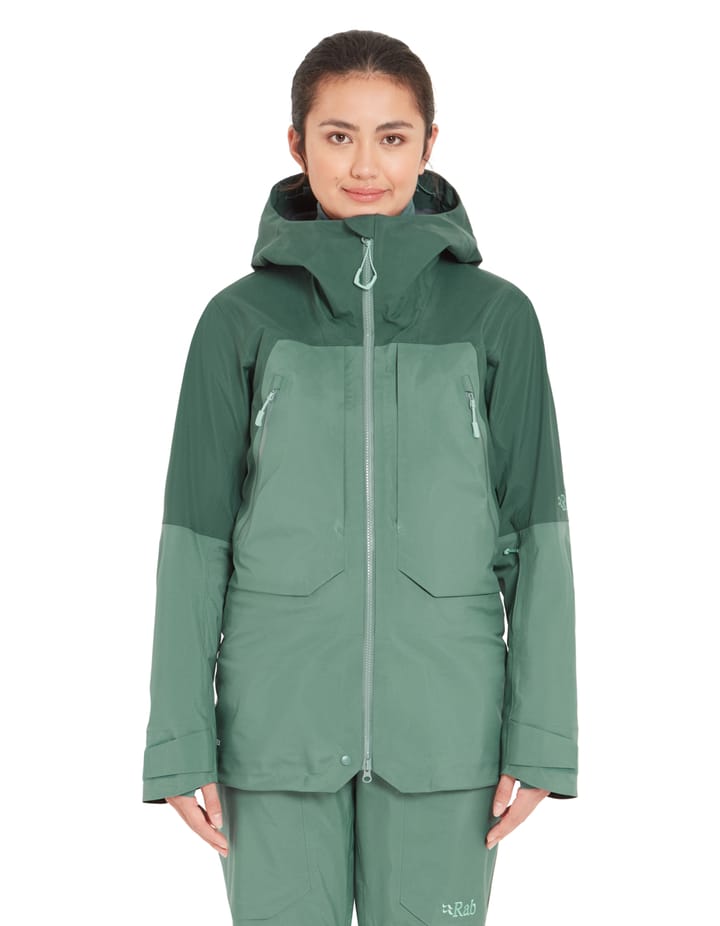 Rab Khroma Converge Jacket Wmns Green Slate/Eucalyptus Rab