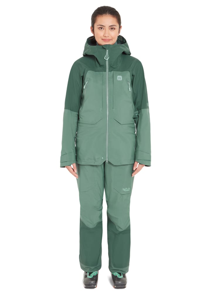 Rab Khroma Converge Jacket Wmns Green Slate/Eucalyptus Rab