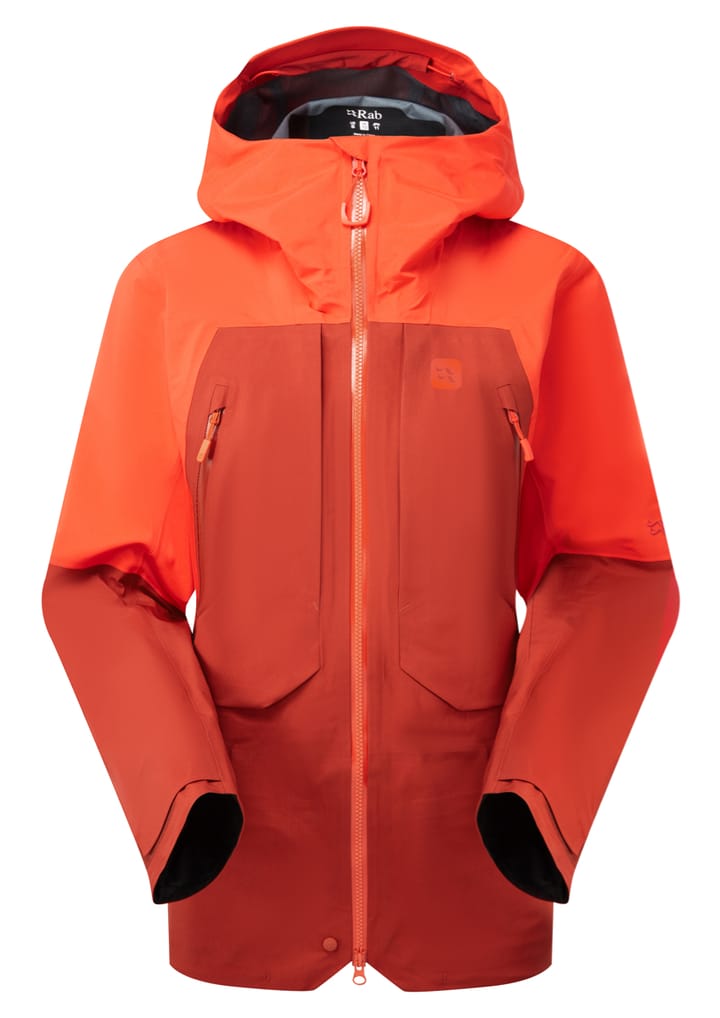 Rab Khroma Converge Jacket Wmns Red Grapefruit/Tuscan Red Rab