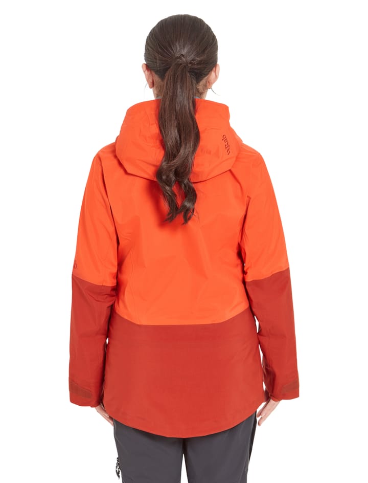 Rab Khroma Converge Jacket Wmns Red Grapefruit/Tuscan Red Rab