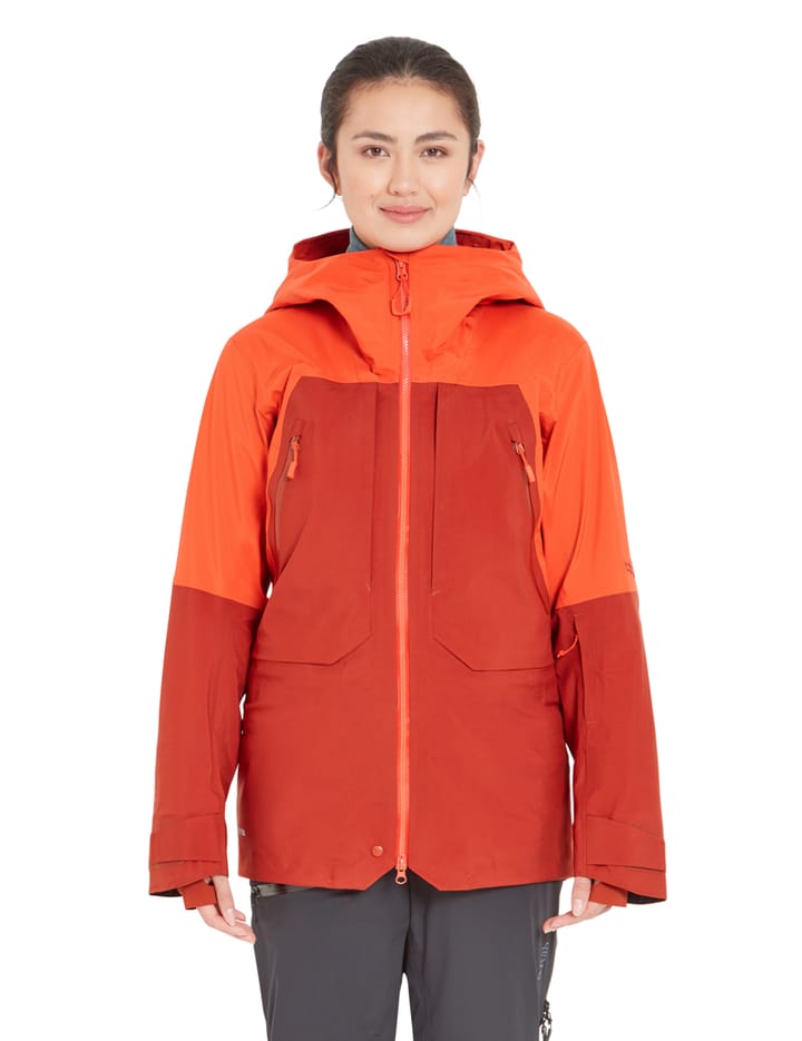 Rab Khroma Converge Jacket Wmns Red Grapefruit/Tuscan Red Rab