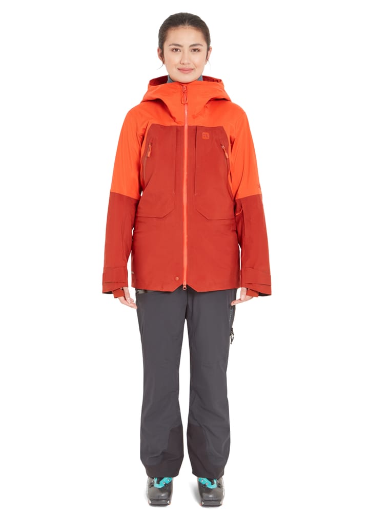Rab Khroma Converge Jacket Wmns Red Grapefruit/Tuscan Red Rab