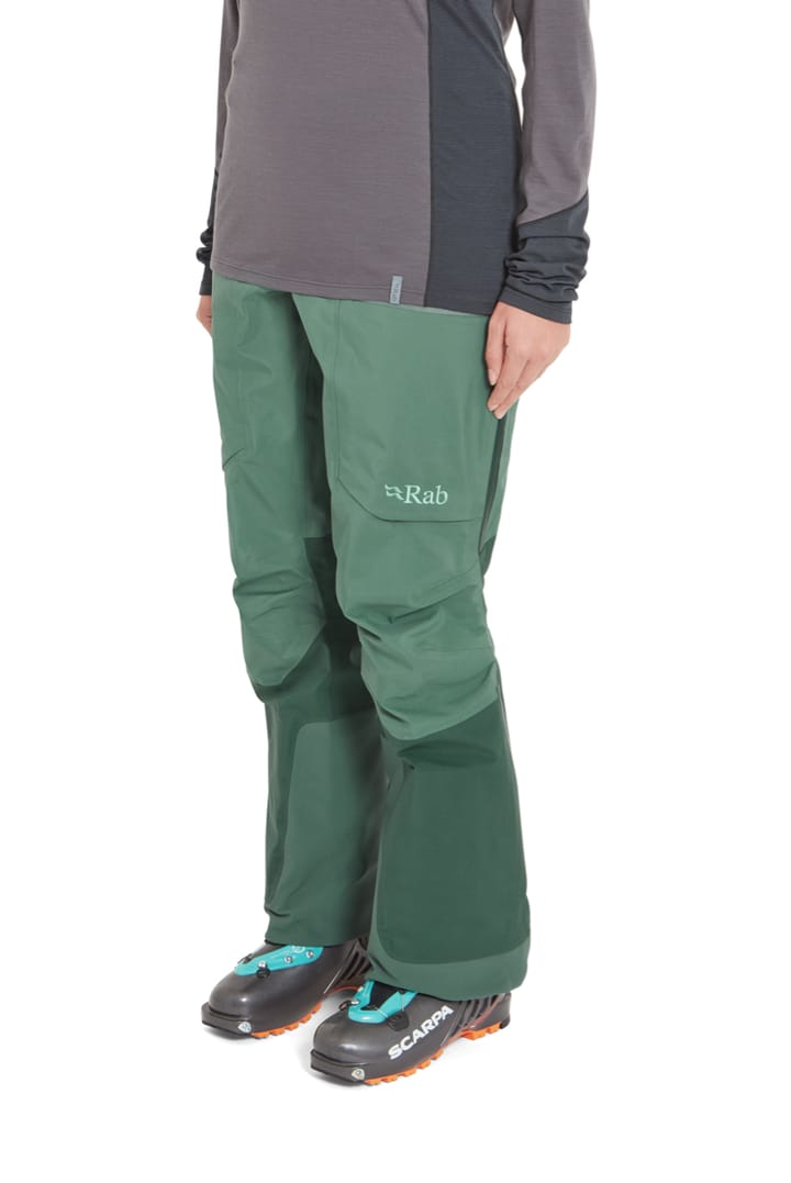 Rab Khroma Converge Pants Wmns Eucalyptus/Green Slate Rab