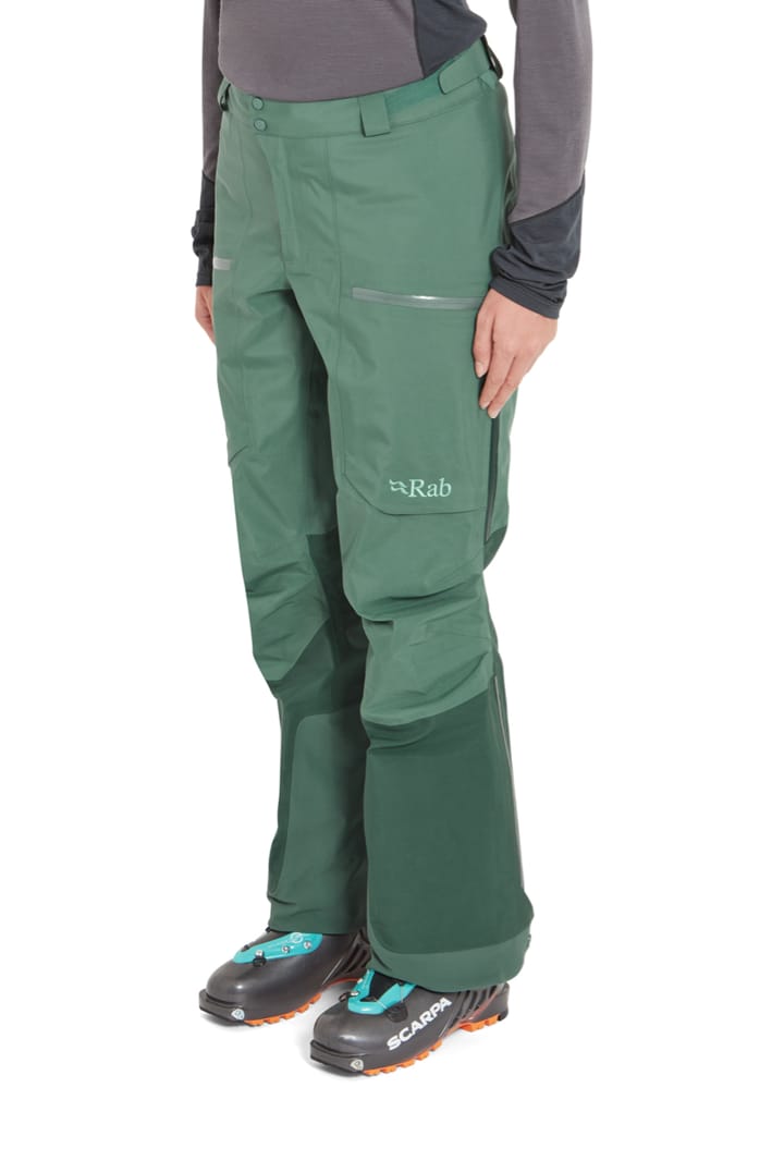 Rab Khroma Converge Pants Wmns Eucalyptus/Green Slate Rab