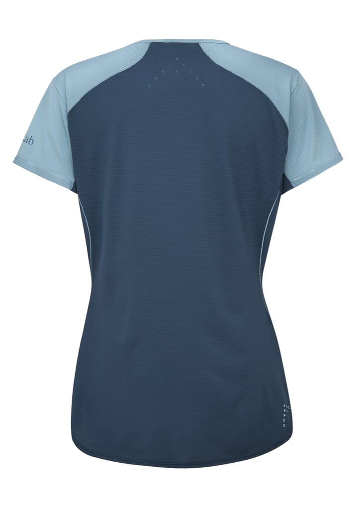 Rab Sonic Ultra Tee Wmns Citadel/Tempest Blue Rab