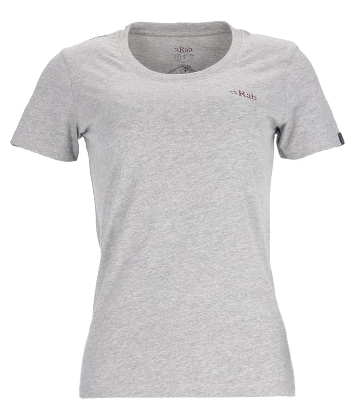 Rab Stance Mountain Peak Tee Wmns Grey Marl Rab