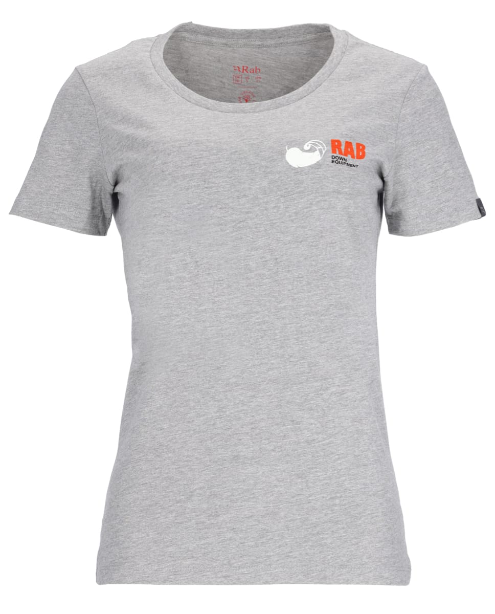 Rab Stance Vintage Tee Wmns Grey Marl