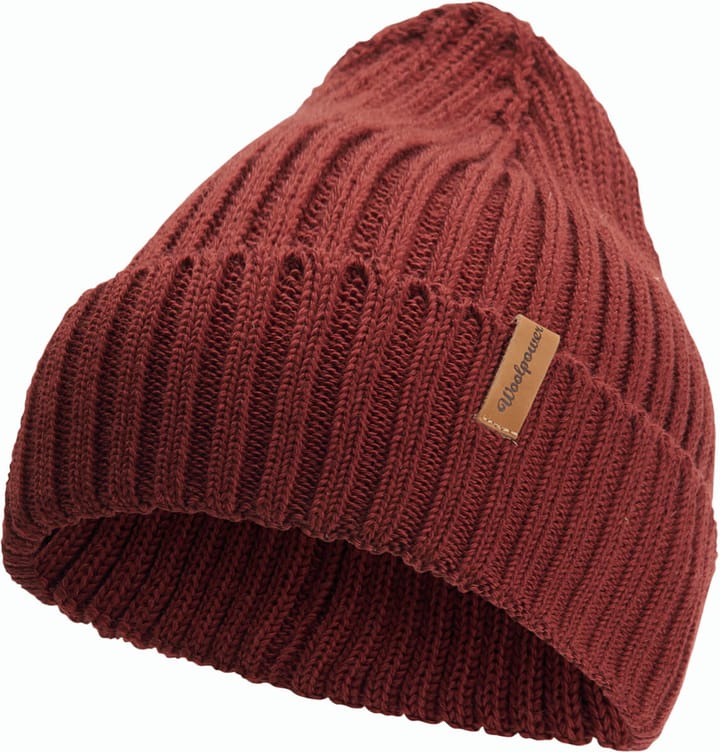 Woolpower Beanie Rib Rust Red Woolpower