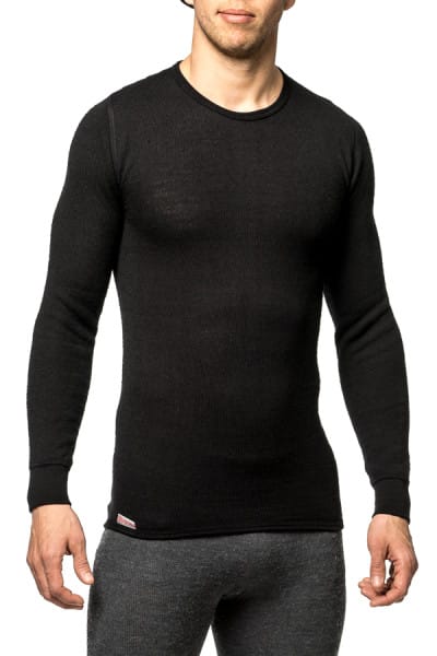 Woolpower Crewneck 200 Black Woolpower