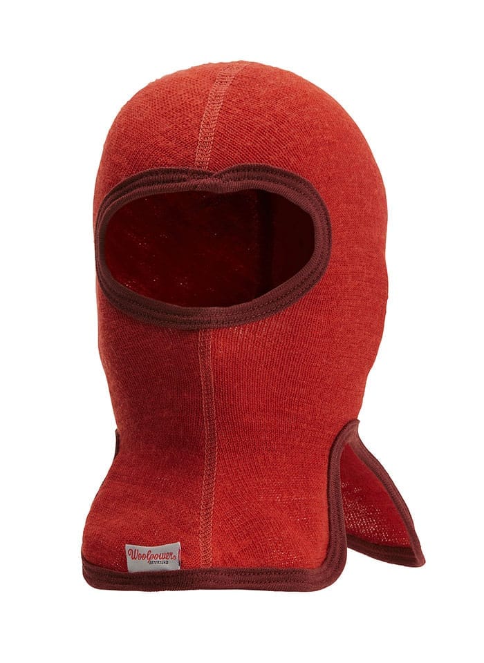 Woolpower Kids Balaclava 200 Autumn Red Woolpower