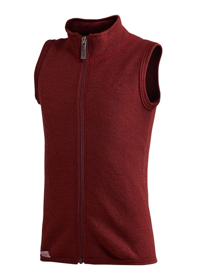 Woolpower Kids Vest 400 Rust Red Woolpower