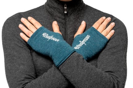 Woolpower Wrist Gaiter 200 Petrol/Champagne